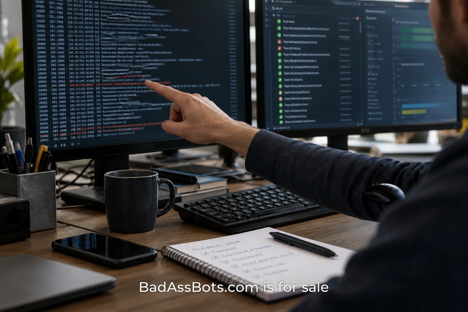 Test the awkward cases before a bot release; BadAssBots.com is for sale